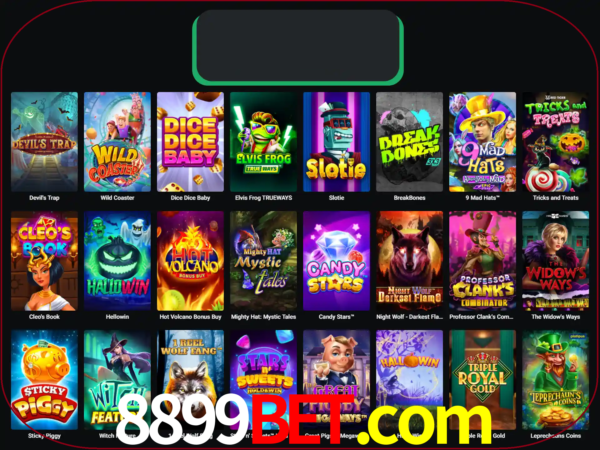 Procure por seus amados jogos de slot.